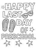 Last Day of School Coloring Pages : End of The School Year