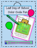 Last Day of School~ Color Code Fun