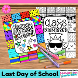 Last Day of School Coloring Pages Activity : Graduation Co