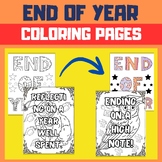 Last Day of School, End of Year Coloring Sheets Craft&Acti