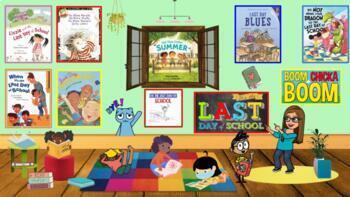 Preview of Last Day of School Virtual Library
