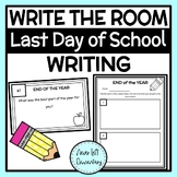 Last Day of School - Write the Room - Writing Reflection