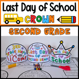 Last Day of Second Grade Crown Craft | Last Day of School 