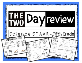 Preview of Last Minute Science STAAR Review 5th Grade