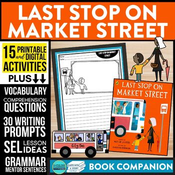 Preview of LAST STOP ON MARKET STREET activities READING COMPREHENSION - Book Companion