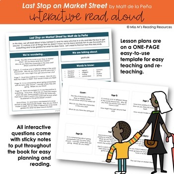 last stop on market street lesson plan