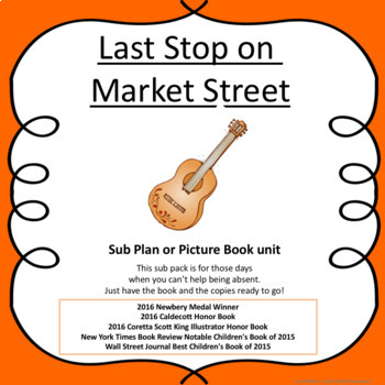 Preview of Last Stop on Market Street Picture Book Companion