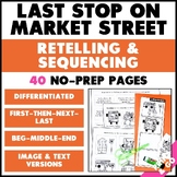 Last Stop on Market Street Retelling, Sequencing & Summari