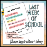 Last Week of School Activities and Ideas | End of Year