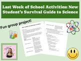 Last Week of School Activity: New Student’s Survival Guide