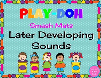 Preview of Play-Doh Mats for Speech Therapy: LATE Developing Speech Sounds