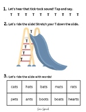 Lateral Lisp and Interdental Lisp Worksheet, Stretchy T Strategy