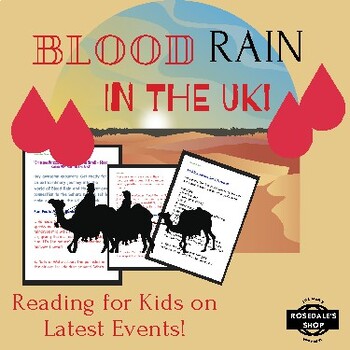 Preview of Latest Blood Rain in UK: Reading Adventure & FUN Activity on True Events