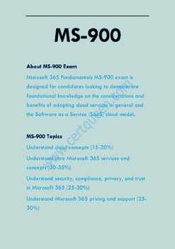 Practical MB-910 Information