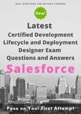 Latest Salesforce Certified Development Lifecycle and Deployment Designer Exam