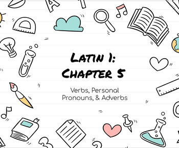 Preview of Latin 1: Google Slides and Class Activities (Lesson 4/17)