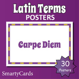 Latin Words Posters