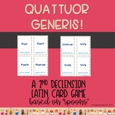 Latin Declension Games: 2nd Declension Quattuor Generis