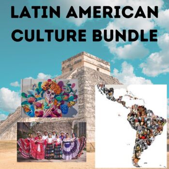 Preview of Latin America Western Cultures Bundle geography