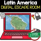 Latin America Geography Digital Escape Room, Breakout Room