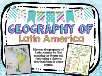 Preview of Latin America Biome and Geography Hunt