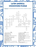 Latin America Latitude & Longitude Crossword Puzzle