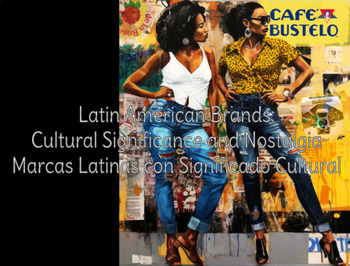 Preview of Latin American Brands: Culture Group Project Heritage Spanish IV, V, AP Spanish 