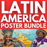 Latin American Countries 70 Poster BUNDLE | Spanish & Trav