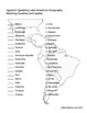 Latin American Countries and Capitals: Geography Activities and Games