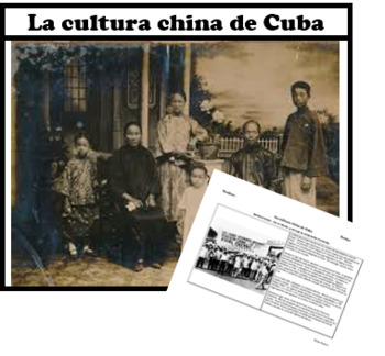 Preview of Latin American Culture and History in Spanish:  La cultura china de Cuba