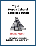 Spanish Reading Bundle: Los Maya - Top 4 Lecturas @25% off!