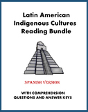 Latin American Indigenous Bundle: Top 4 Spanish Readings @
