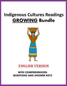 Preview of Latin American Indigenous Cultures: 33+ Readings @50% off! Aztec/Maya (English)