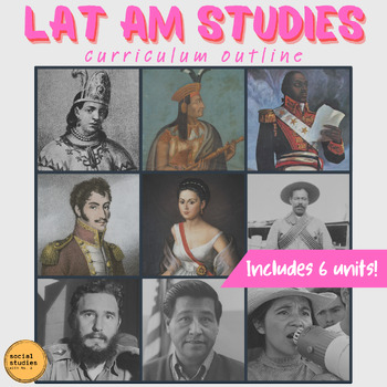 Preview of Latin American/Latinx Studies Curriculum Map