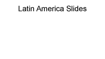 Preview of Latin American (Mayan, Aztec, Incan) Slides