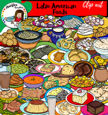Latin American foods- Big set of 80 graphics!