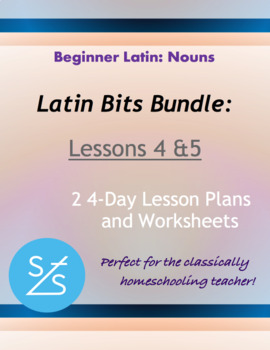 Preview of Latin Bits Lessons 4-5 Bundle