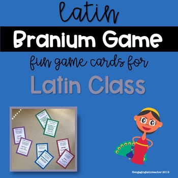 Preview of Latin Card Game: Latin Branium