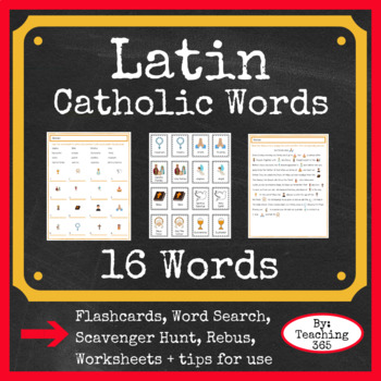 Preview of Latin Catholic Words