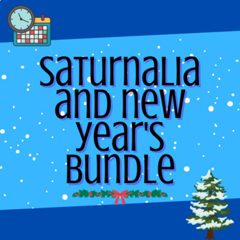 Preview of Latin Class Holidays: Roman Saturnalia and New Year's Bundle