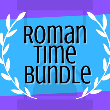 Preview of Latin Class: New Year's Activities and Roman Time Bundle