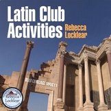Latin Club Activities