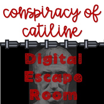Preview of Latin Digital Escape Room: Conspiracy of Catiline