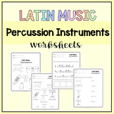 Latin Instruments Printable Activities for Latinx and Hisp