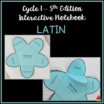 Preview of Latin Interactive Notebook (Classical Conversations Cycle 1 - 5th Ed)