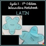 Latin Interactive Notebook (Classical Conversations Cycle 