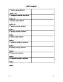 Latin Labrynith Worksheets