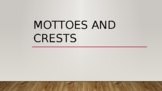 Latin Mottoes and Crests Project