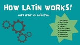 Latin Notes: How Latin Works (English Word Order Versus La