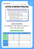 Latin Practice Worksheet: Active Synopsis (3rd Conjugation